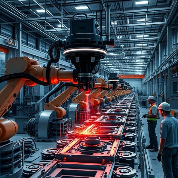 produkcja maszyn przemysłowych