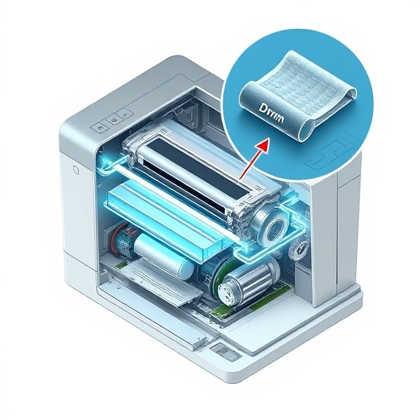 schemat drukarki laserowej