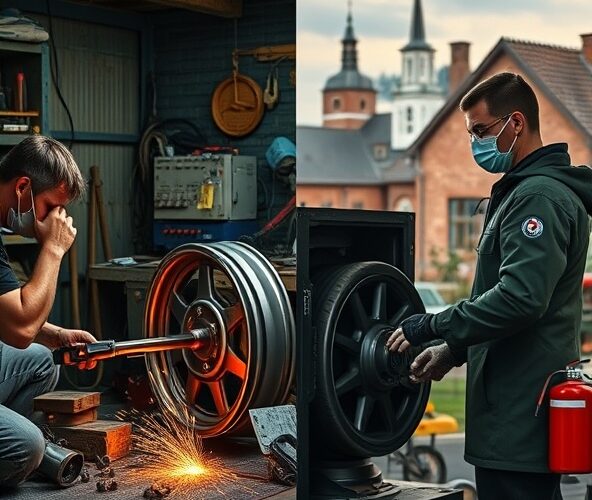 Czy w Chrzanowie bezpieczniej zlecić toczenie felg niż robić samemu?