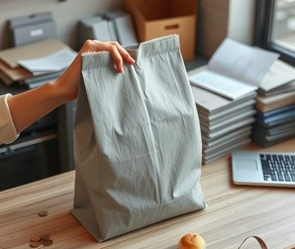 Jak obniżyć koszty torebek papierowych szarych dla małej kawiarni?