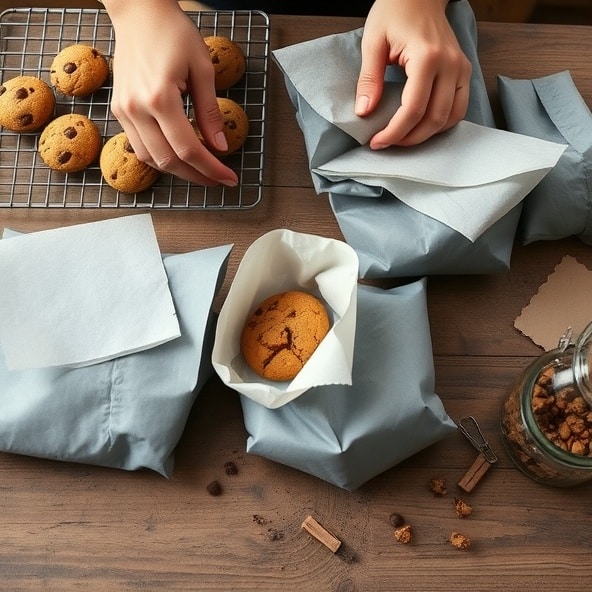 torebki papierowe szare