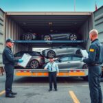 transport samochodów