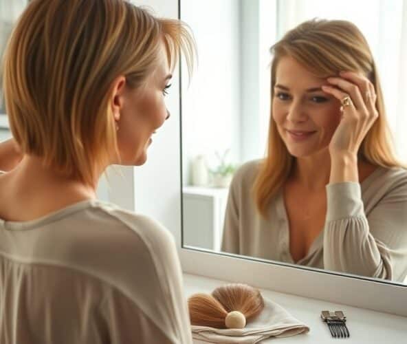 Jak dobrać tupet damski do cienkich włosów, by wyglądać naturalnie?