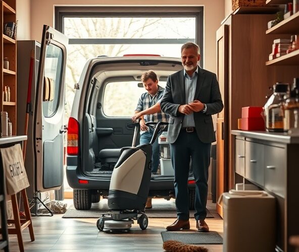 Czy wynajem maszyn czyszczących obniży koszty zamiatania w małej firmie?