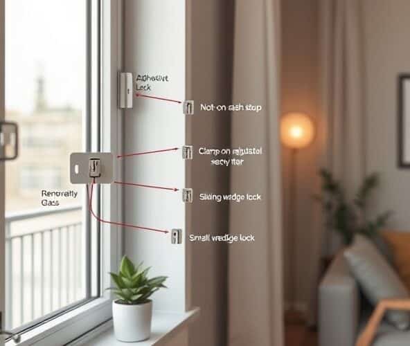 Jakie zabezpieczenia do okien w wynajmie zamontować bez wiercenia?