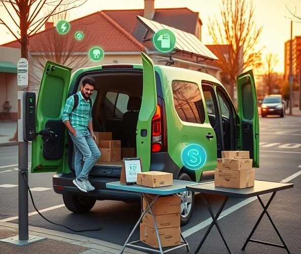 Czy zalety samochodów elektrycznych obniżą koszty dostaw dla JDG?