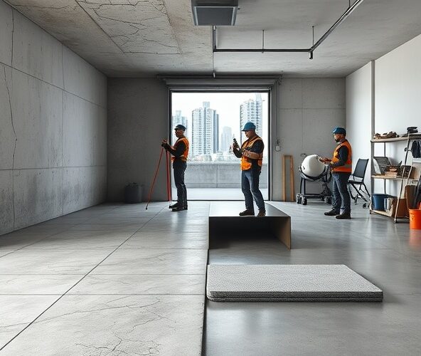 Jak wybrać firmę od posadzek betonowych w garażu w Warszawie, by uniknąć pęknięć?