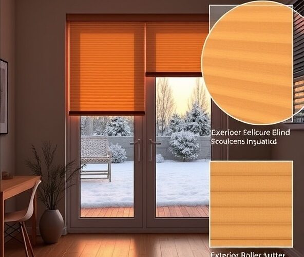 Jakie rolety na okno tarasowe wybrać, by ograniczyć ucieczkę ciepła?