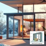 szklane drzwi przesuwne na taras