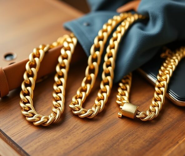 Jaki złoty łańcuszek pancerka wybrać: próba 333, 585 czy 750 przy codziennym noszeniu?