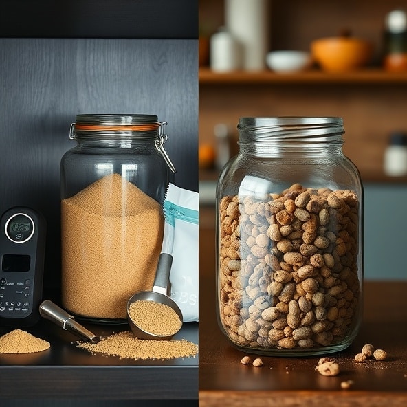 zmielone pestki oliwek