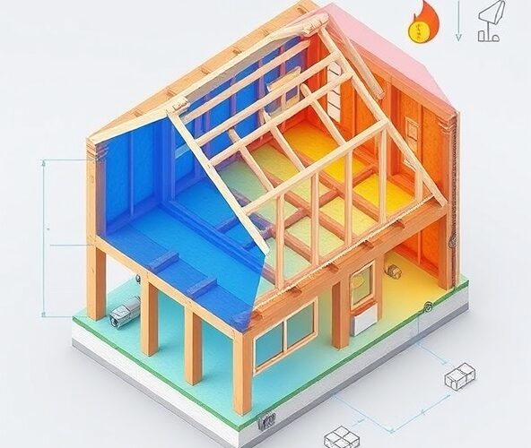 Jak dobrać belki stropowe prefabrykowane do domu energooszczędnego, aby obniżyć koszt budowy i ogrzewania?
