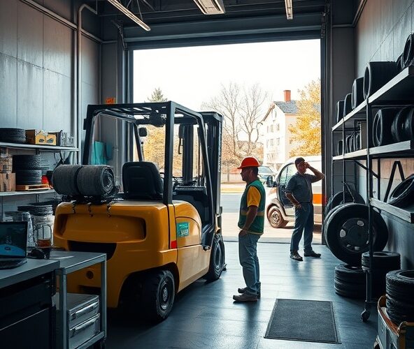Gdzie znaleźć serwis wózków widłowych w Nowym Dworze Mazowieckim?