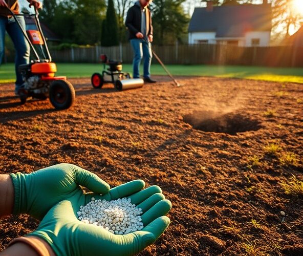 Jak przygotować trawę z siewu w Błoniu, aby ograniczyć chwasty?