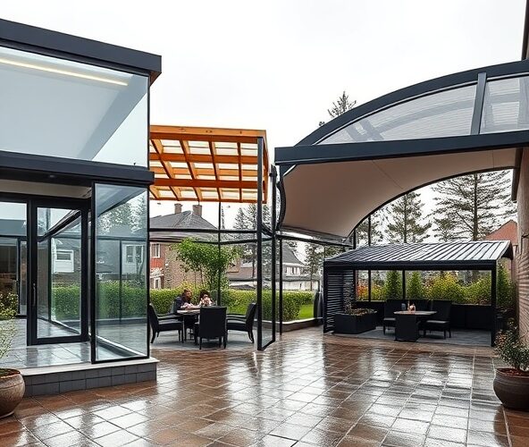 Jakie materiały na zadaszenie tarasu w Legionowie wybrać?