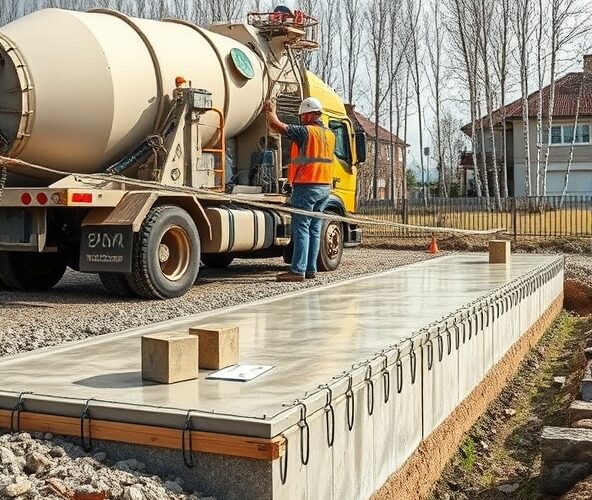 Jak wybrać beton z dowozem w Mazowieckiem do ław fundamentowych?