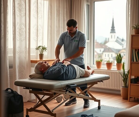 Ile kosztuje wizyta fizjoterapeuty z dojazdem w Niepołomicach?