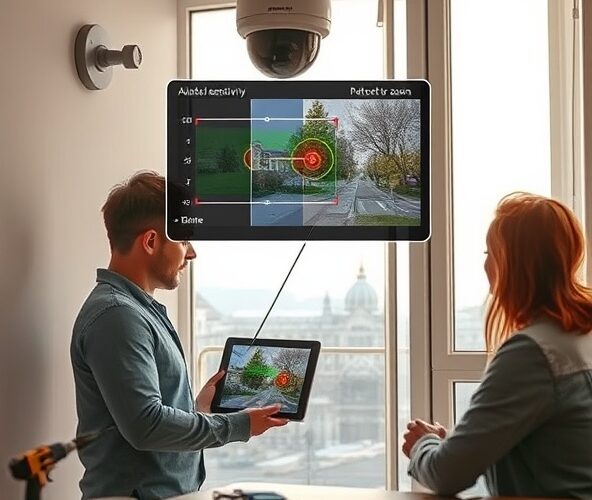 Jak przy montażu kamer cyfrowych w domu w Warszawie ustawić czułość i strefy detekcji, aby zminimalizować fałszywe alarmy?