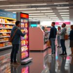 Jak stojak LED przy kasie poprawi sprzedaż impulsową w sklepie? stojak led