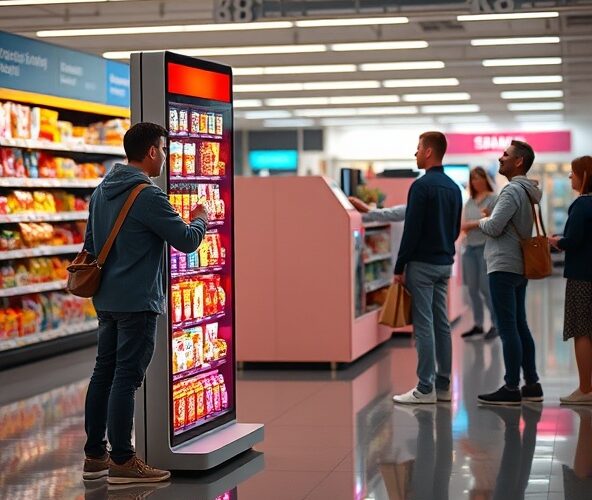 Jak stojak LED przy kasie poprawi sprzedaż impulsową w sklepie?