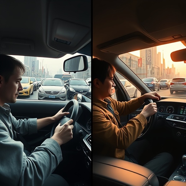 nauka jazdy automatem