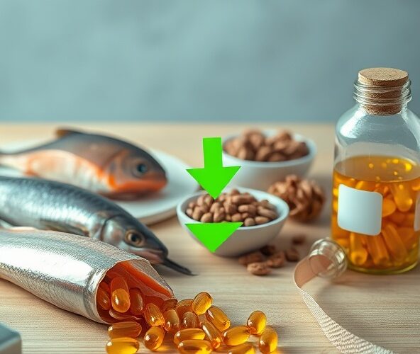 Czy omega 3 przy wysokim cholesterolu bardziej obniża trójglicerydy czy LDL?
