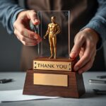 statuetka podziękowanie