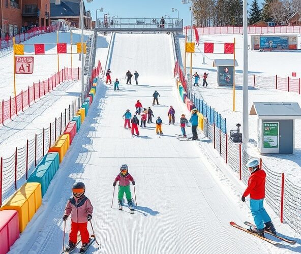 Jak poprawić bezpieczeństwo stoku do nauki jazdy na nartach dla dzieci?