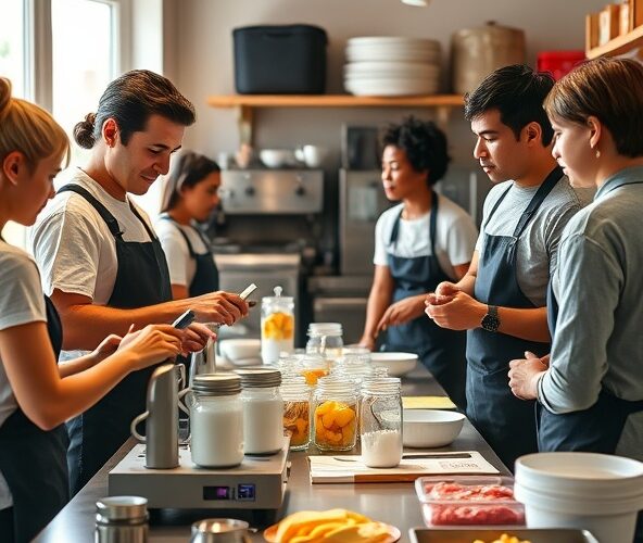 Czy szkolenie lody rzemieślnicze obniży zużycie surowców?