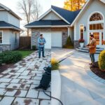 usuwanie plam oleju z kostki brukowej