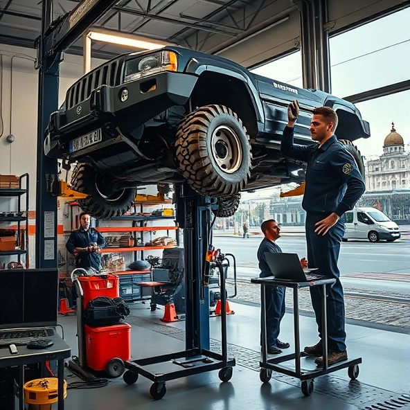 wzmocnienie zawieszenia 4x4 warszawa