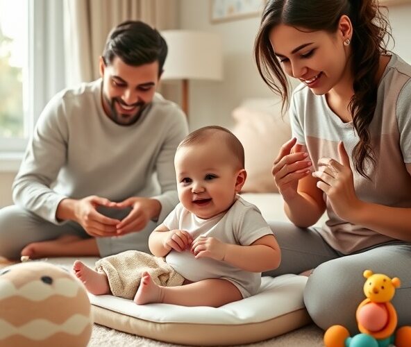 Jak dobrać ćwiczenia w domu dla niemowlęcia z obniżonym napięciem mięśniowym?